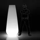 Vaso Luminoso per Esterno di Design in Polietilene Made in Italy - Menea Viadurini