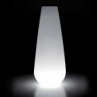 Vaso Luminoso per Esterno di Design in Polietilene Made in Italy - Menea Viadurini