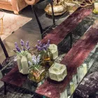 Vaso Moderno da Interno in Vetro Realizzato Artigianalmente in Italia - Aquila Viadurini