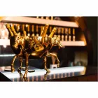 Vaso Ornamentale da Interno in Ceramica Bianca o Oro 24k Made in Italy - Jacky Viadurini