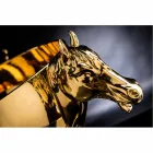 Vaso Ornamentale da Interno in Ceramica Bianca o Oro 24k Made in Italy - Jacky Viadurini