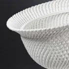 Vaso Ornamentale da Interno in Ceramica Lavorata a Mano in Italia - Napoleone Viadurini