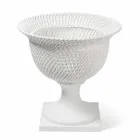 Vaso Ornamentale da Interno in Ceramica Lavorata a Mano in Italia - Napoleone Viadurini