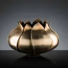 Vaso Ornamentale Moderno in Ceramica Colorata Lavorata a Mano in Italia - Onice Viadurini