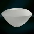 Vaso Ornamentale Moderno in Polietilene Colorato Realizzato in Italia - Timber Viadurini