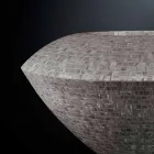 Vaso Ornamentale Moderno in Polietilene Colorato Realizzato in Italia - Timber Viadurini