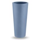 Vaso per Esterno Rotondo in Polietilene Colorato Made in Italy - Nippon Viadurini