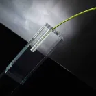Vaso per Fiori Moderno in Plexiglass Trasparente Realizzato in Italia - Unique Viadurini