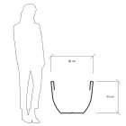 Vaso per Interno o Esterno Fluorescente 3 Dimensioni Made in Italy - Fluos Viadurini