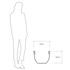 Vaso per Interno o Esterno Fluorescente 3 Dimensioni Made in Italy - Fluos Viadurini