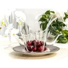 Vaso Plexiglass Colorato Drappeggiato Riciclabile 2 Pezzi 2 Misure - Gabria Viadurini