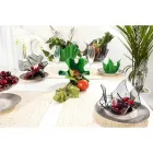 Vaso Plexiglass Colorato Drappeggiato Riciclabile 2 Pezzi 2 Misure - Gabria Viadurini