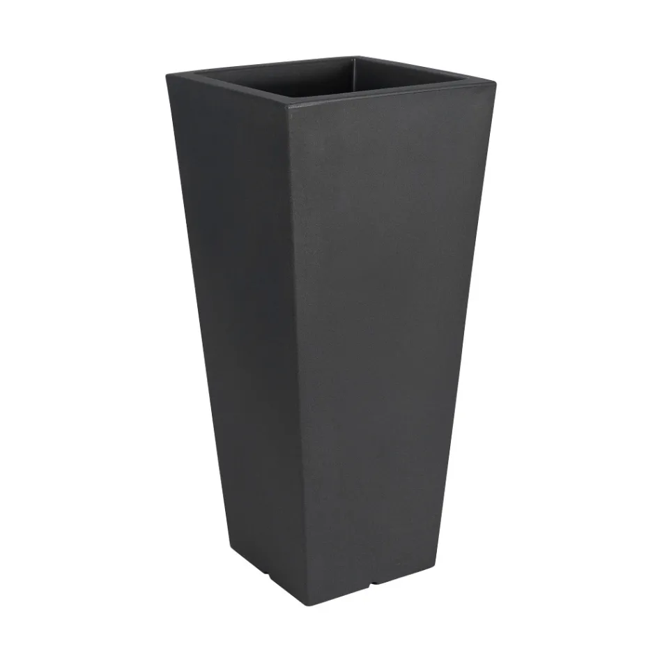 Vaso Quadrato da Giardino Colorato Fluo e con Luce Made in Italy - Avanas Viadurini