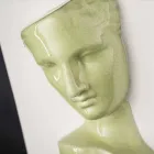 Vaso Rettangolare Moderno in Ceramica Colorata Lavorata a Mano in Italia - Lucas Viadurini