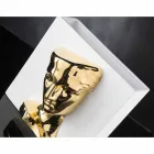 Vaso Rettangolare Moderno in Ceramica Colorata Lavorata a Mano in Italia - Lucas Viadurini