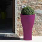Vaso Rotondo Colorato da Giardino in Polietilene Made in Italy - Tremont Viadurini