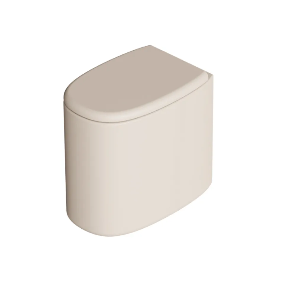 Vaso WC a Terra in Ceramica di Diversi Colori Made in Italy - Ragazza Viadurini