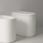 Vaso WC a Terra in Ceramica di Diversi Colori Made in Italy - Ragazza Viadurini