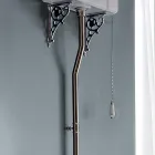 Vaso WC da Terra Vintage in Ceramica con Cassetta Made in Italy - Marwa Viadurini