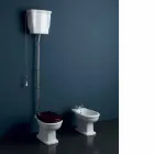 Vaso WC in ceramica design moderno con scarico a parete Style Viadurini