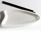 Vassoio Artigianale da Cucina in Marmo Bianco di Carrara Made in Italy - Portos Viadurini