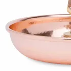 Vassoio Schiaccianoci in Rame Stagnato a Mano Design Artigianale 28 cm - Paronzo Viadurini