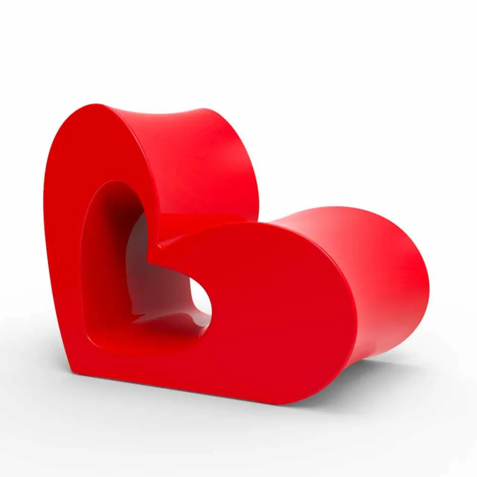 Vondom Agatha poltrona di design moderno esterno polietilene colorato Viadurini