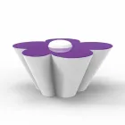 Vondom Agatha tavolino di design da esterno in polietilene colorato Viadurini