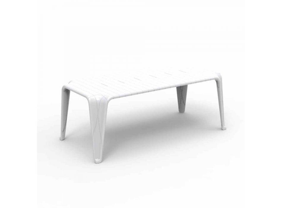 Vondom F3 tavolo da giardino L190xP90cm polietilene di design moderno Viadurini
