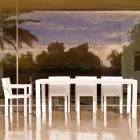 Vondom Frame sedia con braccioli da esterno di design moderno Viadurini