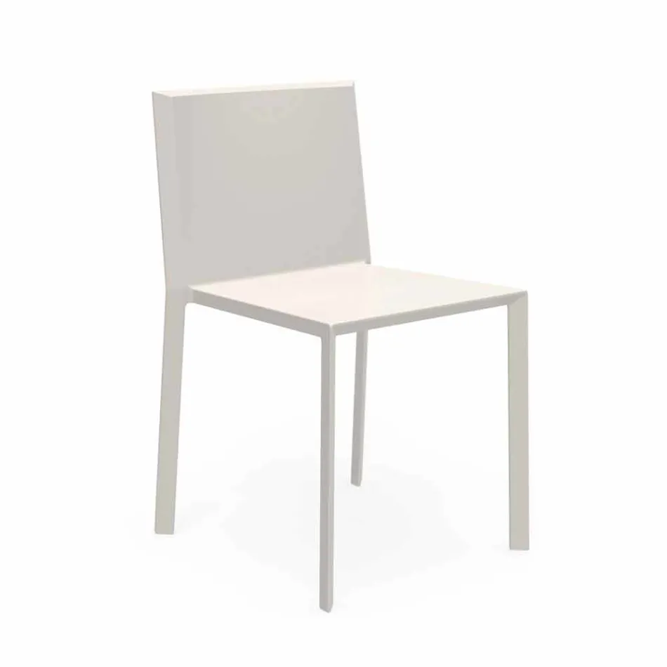 Vondom Quartz sedia da giardino impilabile di design moderno Viadurini