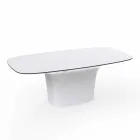 Vondom Ufo tavolo da esterno di design bianco L200xP100 cm Viadurini