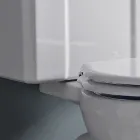 Water Monoblocco Vintage in Ceramica Bianca con Cassetta Made in Italy – Marwa Viadurini